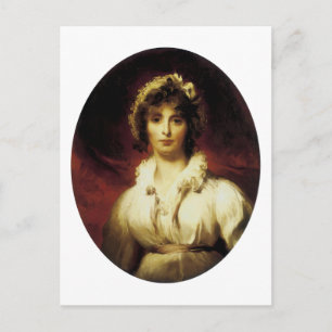 Portrait of Mrs Robert Burne-Jones Postcard