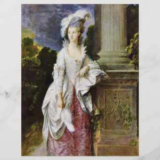 Portrait Of Mrs. Thomas Graham By Thomas Gainsboro