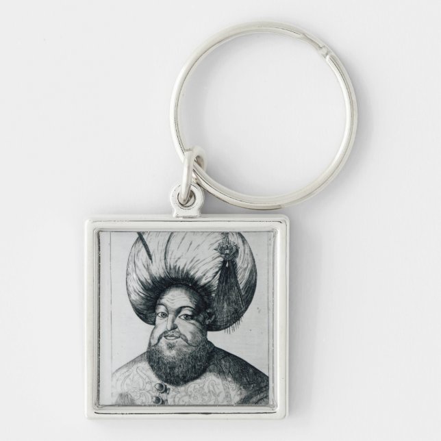 Portrait of Murad III Key Ring (Front)