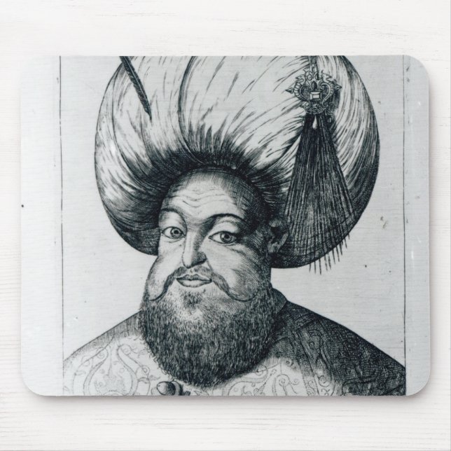 Portrait of Murad III Mouse Mat (Front)