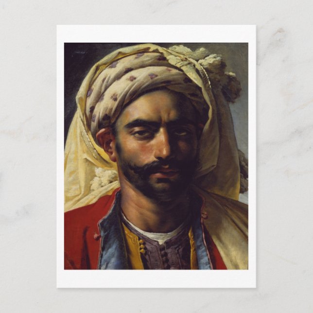 Portrait of Mustapha Postcard (Front)