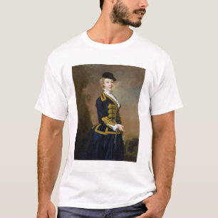 Portrait of Nancy Fortesque wearing a dark blue ri T-Shirt
