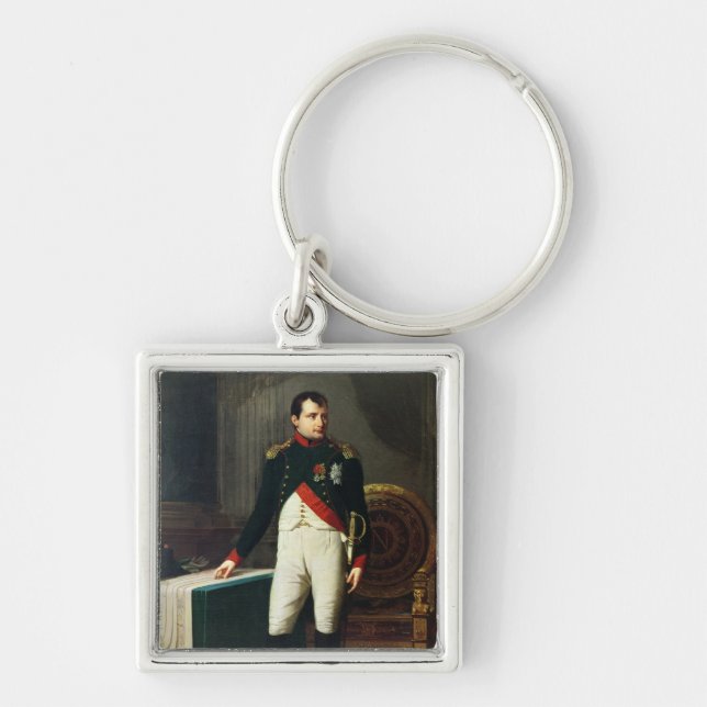 Portrait of Napoleon Bonaparte  1809 Key Ring (Front)