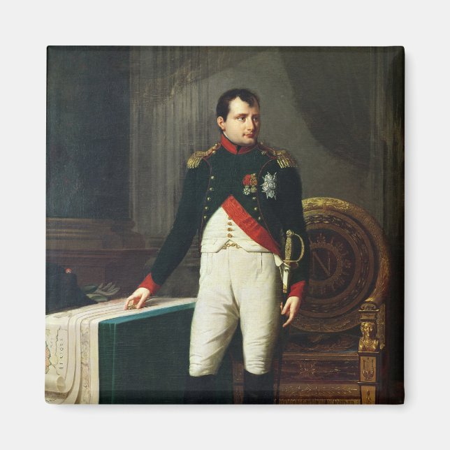 Portrait of Napoleon Bonaparte  1809 Magnet (Front)