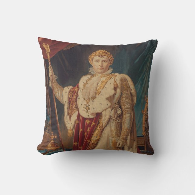 Portrait of Napoleon I | 1808-11 Cushion (Front)