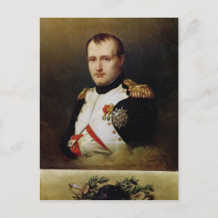 Portrait of Napoleon I  1812 Postcard