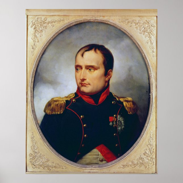 Portrait of Napoleon I , 1815 Poster (Front)