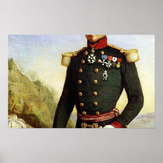 Portrait of Napoleon III 1852 Poster (Front)