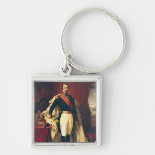 Portrait of Napoleon III  Emperor of France Key Ring
