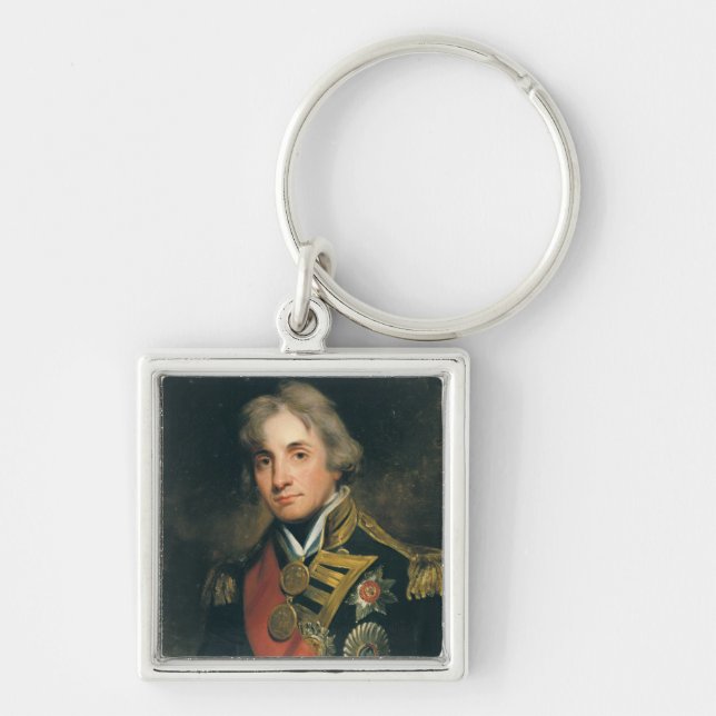 Portrait of Nelson Key Ring (Front)