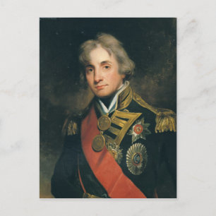 Portrait of Nelson Postcard