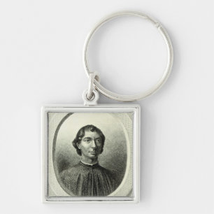 Portrait of Niccolo Machiavelli Key Ring