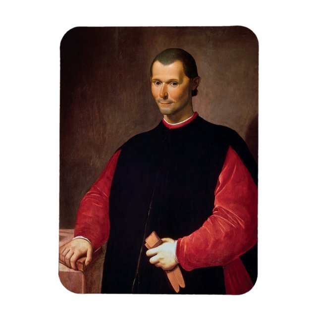 Portrait of Niccolò Machiavelli Magnet (Vertical)