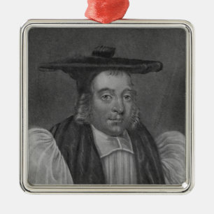 Portrait of Nicholas Monck Metal Tree Decoration