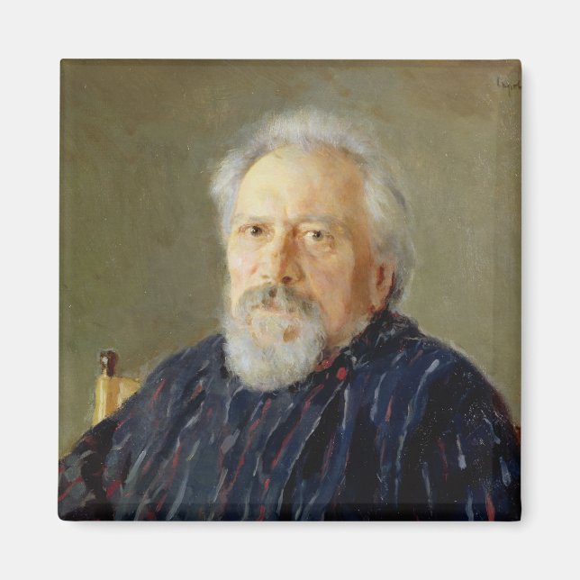 Portrait of Nikolay Leskov Magnet (Front)