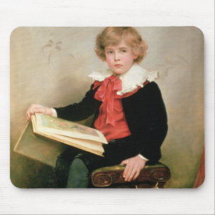 Portrait of Norman Stewart Davies Mouse Mat