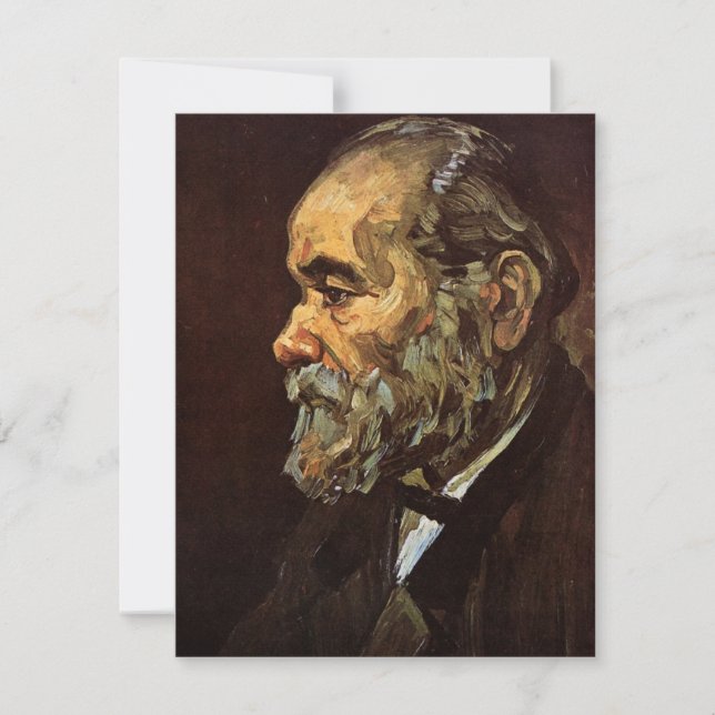 Portrait of Old Man with Beard by Vincent van Gogh (Front)