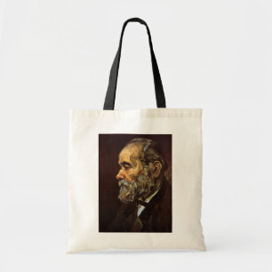 Portrait of Old Man with Beard by Vincent van Gogh Tote Bag