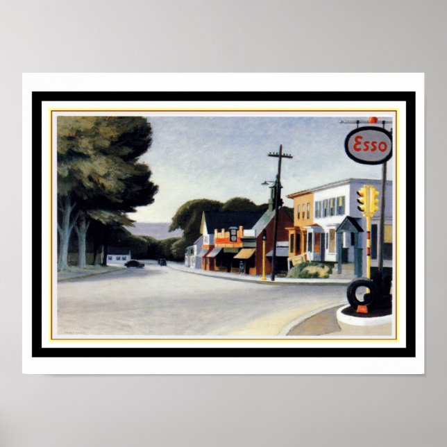 Portrait of Orleans by Edward Hopper 12 x 16 Poster (Front)