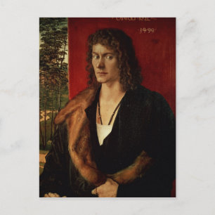 Portrait of Oswolt Krel, 1499 Postcard