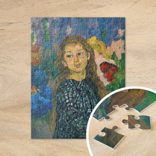 Portrait of Ottilia   Giovanni Giacometti Jigsaw Puzzle