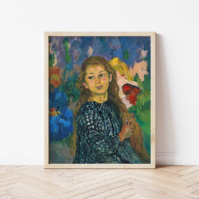 Portrait of Ottilia | Giovanni Giacometti Poster (Creator Uploaded)