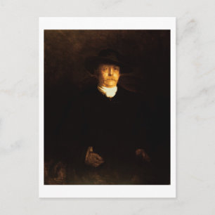 Portrait of Otto Von Bismarck (1815-98) (oil on pa Postcard
