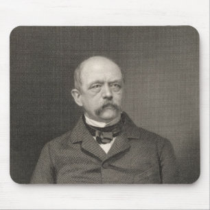 Portrait of Otto von Bismarck Mouse Mat