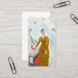 Portrait of Our Nurse, Margaret Burgess, 1929 Business Card