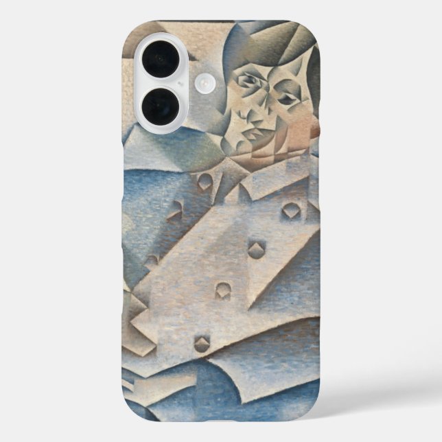 Portrait of Pablo Picasso by Juan Gris Case-Mate iPhone Case (Back)