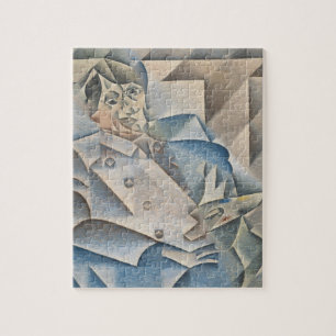 Portrait of Pablo Picasso by Juan Gris Jigsaw Puzzle