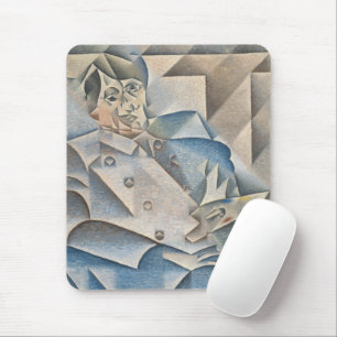 Portrait of Pablo Picasso by Juan Gris Mouse Mat