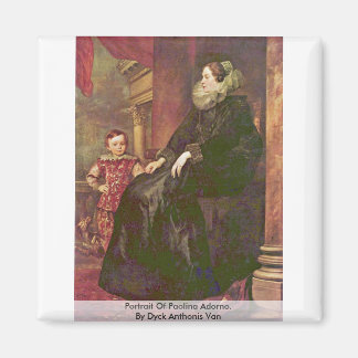 Portrait Of Paolina Adorno. By Dyck Anthonis Van Magnet