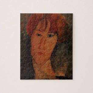 Portrait of Pardy, c.1915 (oil on canvas) Jigsaw Puzzle