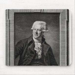 Portrait of Pascal Paoli Mouse Mat