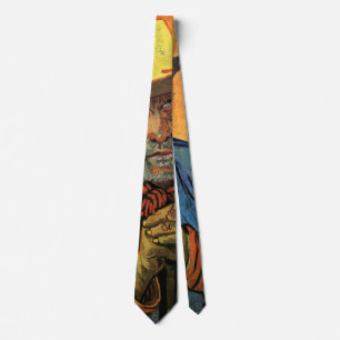 Portrait of Patience Escalier by Vincent van Gogh Tie