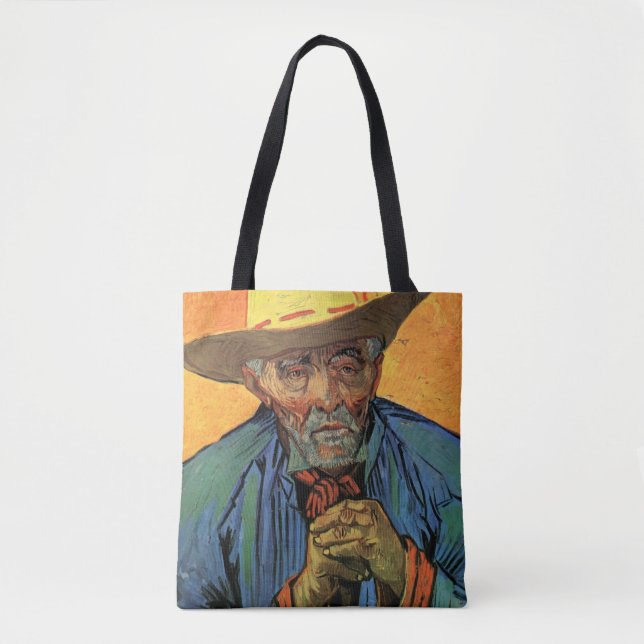 Portrait of Patience Escalier by Vincent van Gogh Tote Bag (Front)