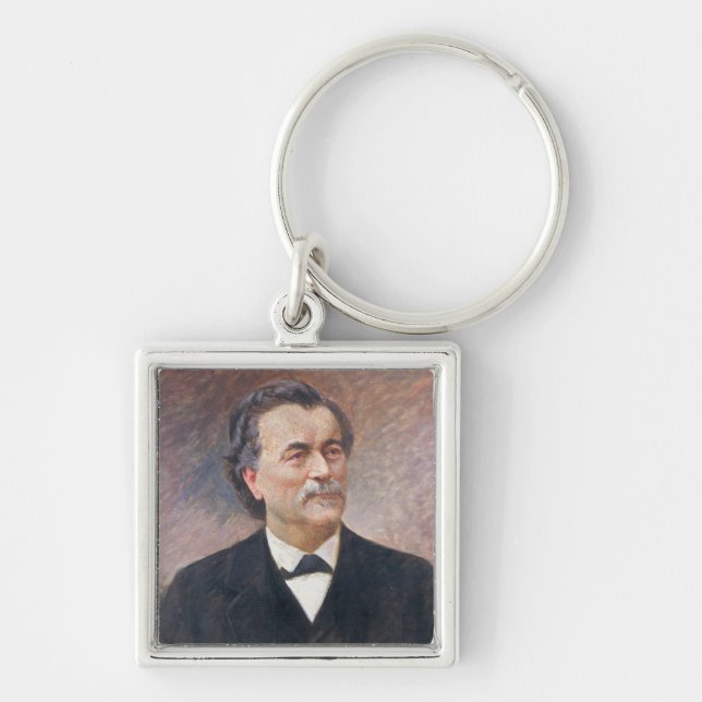Portrait of Paul Bert Key Ring (Front)