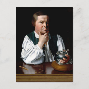Portrait of Paul Revere Postcard