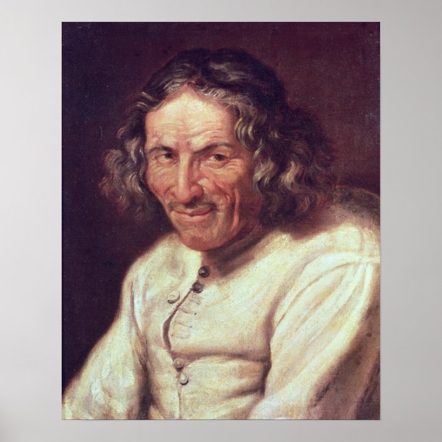 Portrait of Paul Scarron Poster (Front)