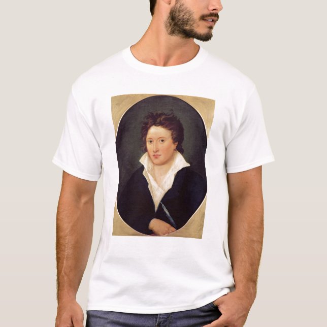 Portrait of Percy Bysshe Shelley, 1819 T-Shirt (Front)