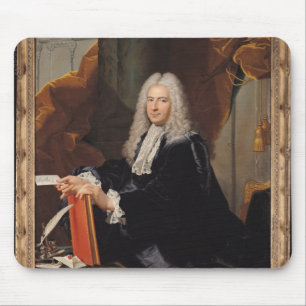 Portrait of Philibert Orry Mouse Mat