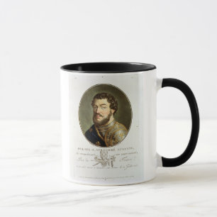 Portrait of Philip II, Called Augustus, King of Fr Mug