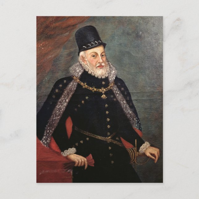Portrait of Philip II  of Spain 2 Postcard (Front)
