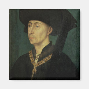 Portrait of Philip the Good Duke of Burgundy Magnet