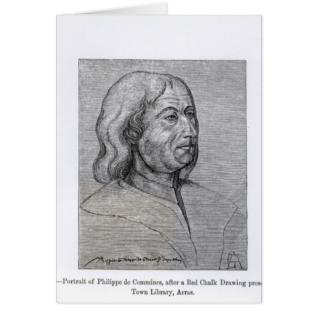 Portrait of Philippe de Commines (Front)