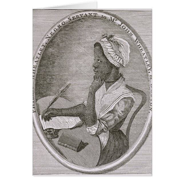 Portrait of Phillis Wheatley (Front)