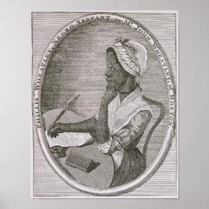 Portrait of Phillis Wheatley Poster