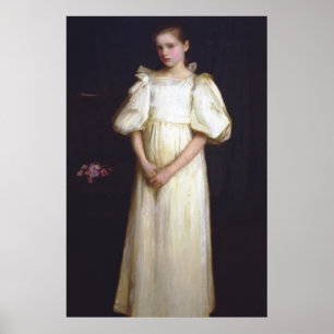 Portrait of Phyllis Waterlow by John Waterhouse Poster