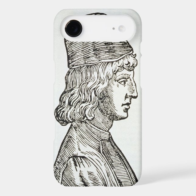 Portrait of Pico della Mirandola (1463-94), from ' Case-Mate iPhone Case (Back)